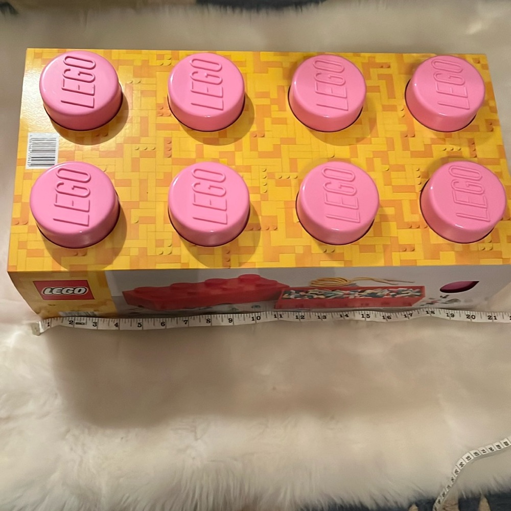 LEGO 💓PINK 💓box brick 20 inch *Make Offer*
